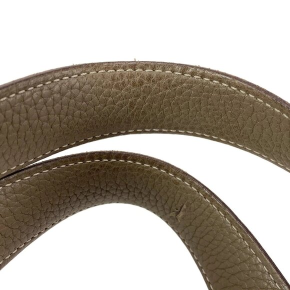 Auth HERMES Picotin Lock MM Etoupe Taurillon Clemence Y Handbag - Picture 9 of 16